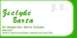 zselyke barta business card